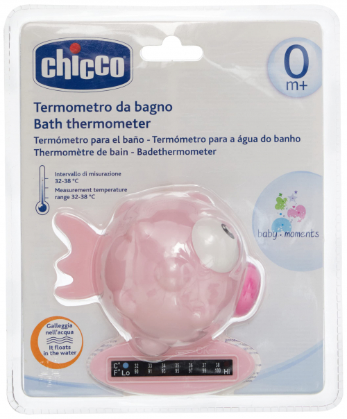 Chicco Termometro da Bagno - Rosa