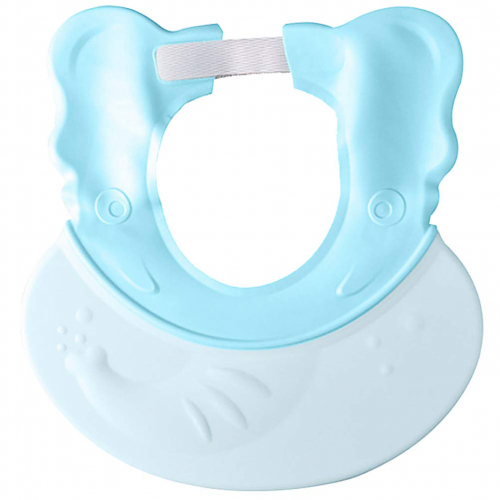 Gorro de baño de silicona para bebé, protección suave, impermeable