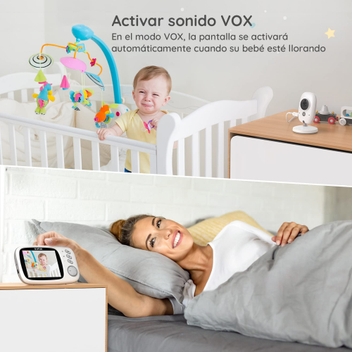 Soporte Universal para Cámara de Vigilabebes con Palo Flexible para  Fijarla, flexible para la habitación de los niños, compatible con la  mayoría de vigilabebés : : Bebé