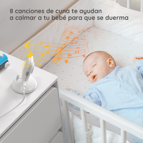 GHB Soporte para Cámara de Vigilabebé Soporte Universal con Palo Flexible  para Fijar la Cámara de Bebe : : Bebé